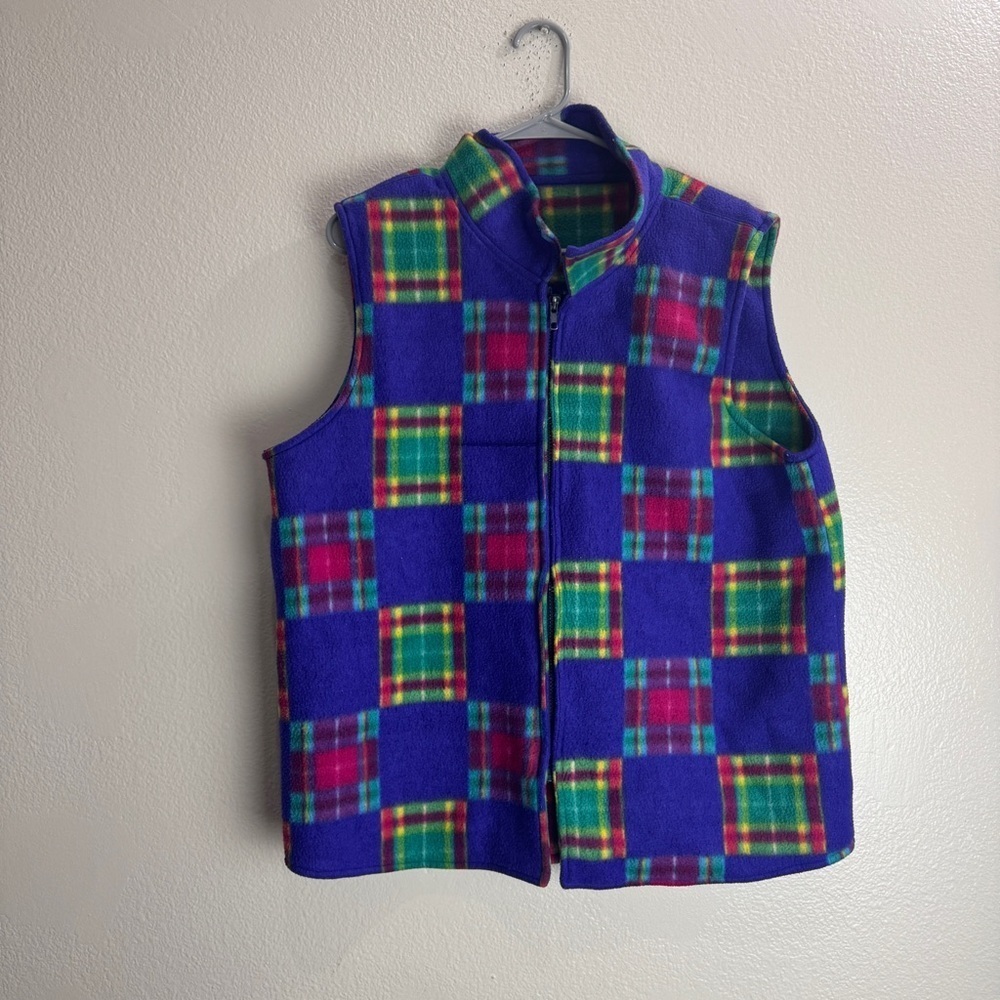 Vintage Retro Fleece Vest Unisex Y2K